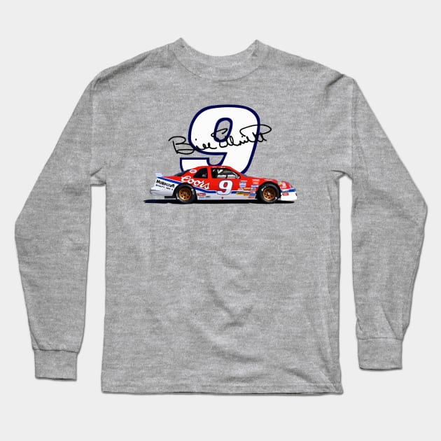 Bill Elliott 1988 Winston Cup Long Sleeve T-Shirt by Erianna Bee